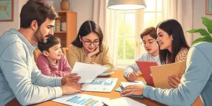Como fazer um orçamento familiar prático e eficiente