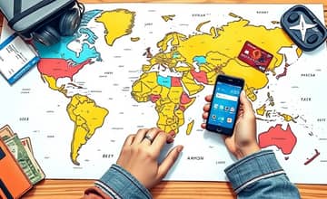 Produtos financeiros para planejamento de viagens internacionais