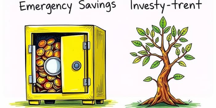 Qual a diferença entre reserva de emergência e investimento de longo prazo?