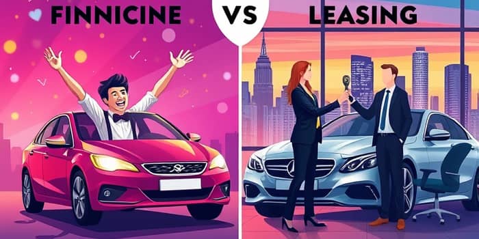 Qual a diferença entre financiamento e leasing de veículos?